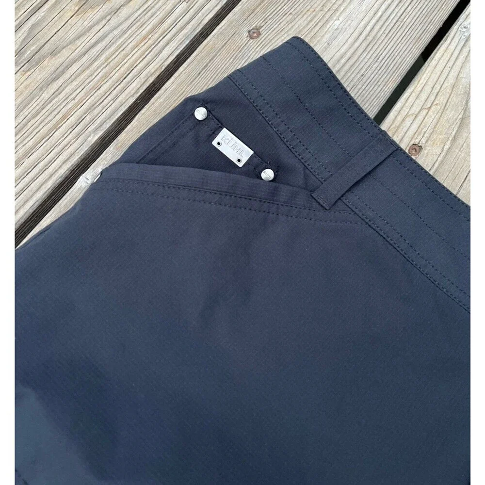 Kuhl Silencr Men's 40X34 Outdoor Hiking Pants Ripstop Stretch 5166 - Black